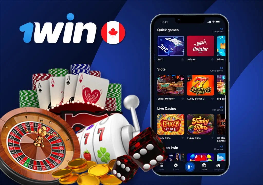 Lots of games at 1Win online casino