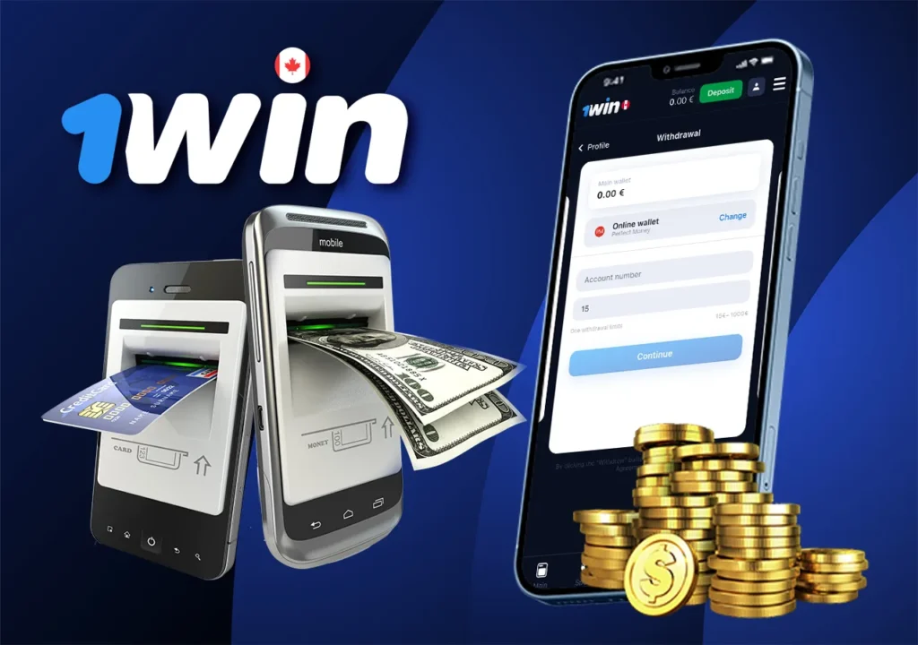 The process of withdrawing winning funds from the 1Win platform