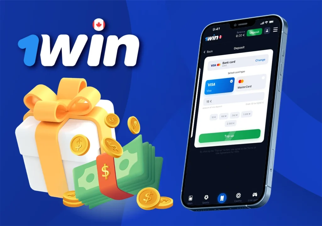 The process of making a deposit to an account with 1Win